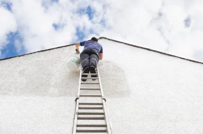 Peinture extérieure à Herbeys — façades et ravalement